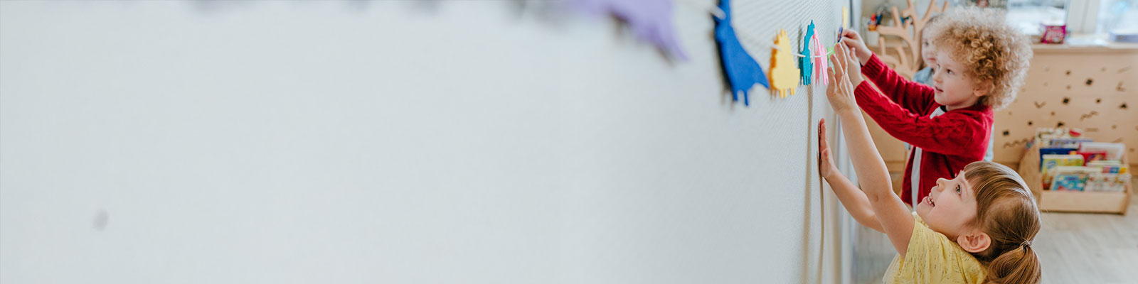 banner children wall